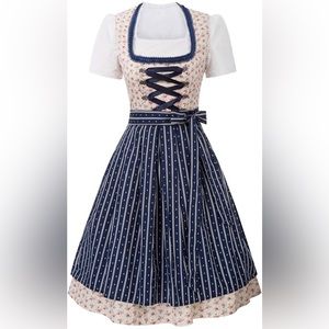 Beautiful german dirndl dress! Never worn, it was the wrong size. NWT
